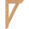 Ekena Millwork Traditional Slat Smooth Bracket, Western Red Cedar, 3 1/2"W x 20"D x 32"H BKT04X20X32TRA06SWR - alternate 3